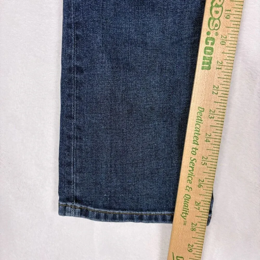 Joe's Jeans High Rise‎ Distressed Knee Straight Leg Jeans Size 27